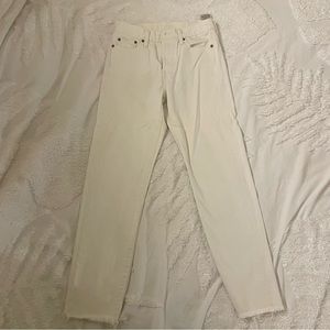 Levi’s White Jeans